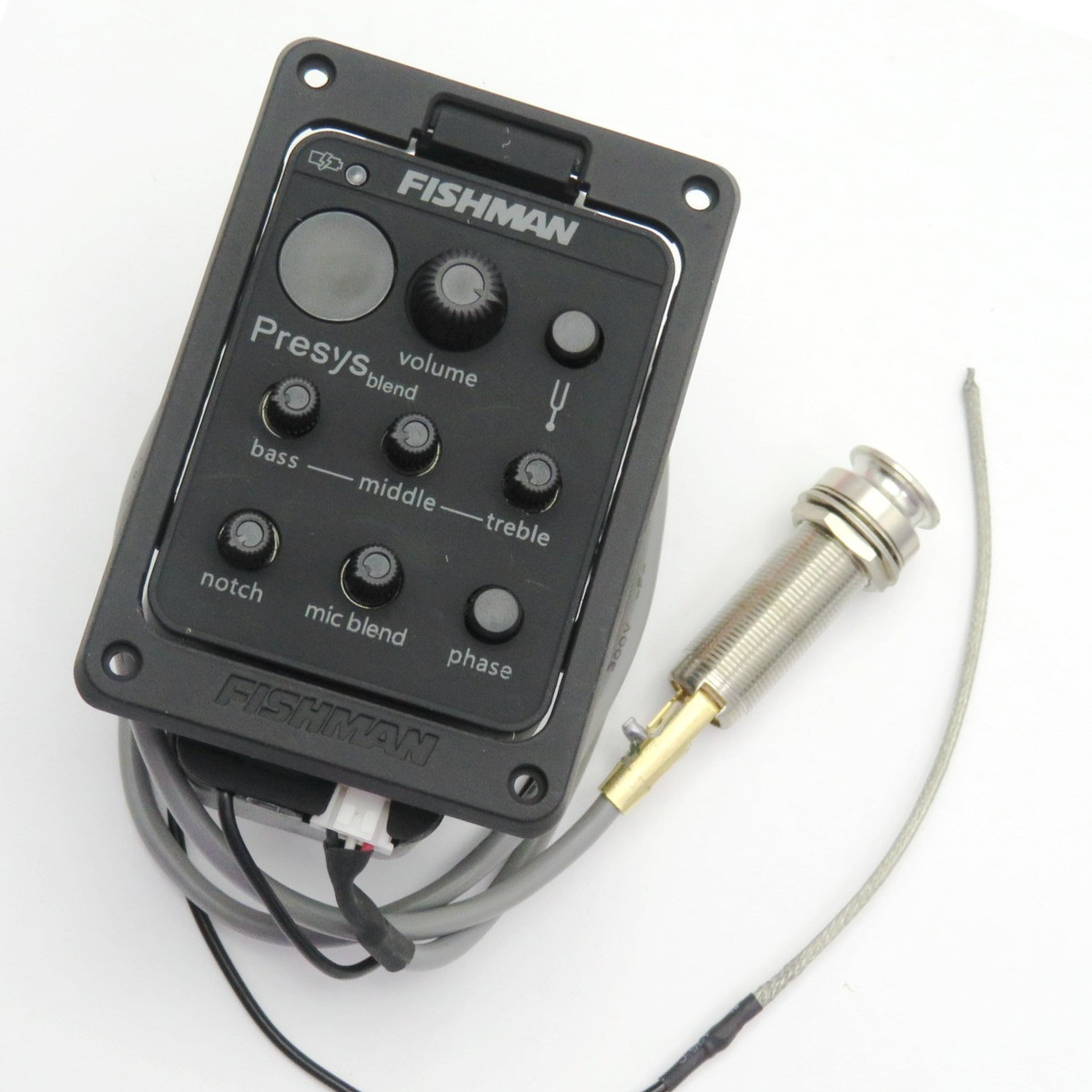 Fishman 301 Presys Preamp EQ Piezo Mic 4Blend New Edition Acoustic Guitar Pickup
