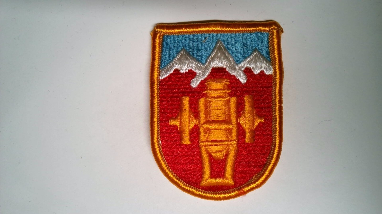 GENUINE US MILITARY PATCH COLORED NEW OLD STOCK SEW ON 169TH FIELD ARTILLERY
