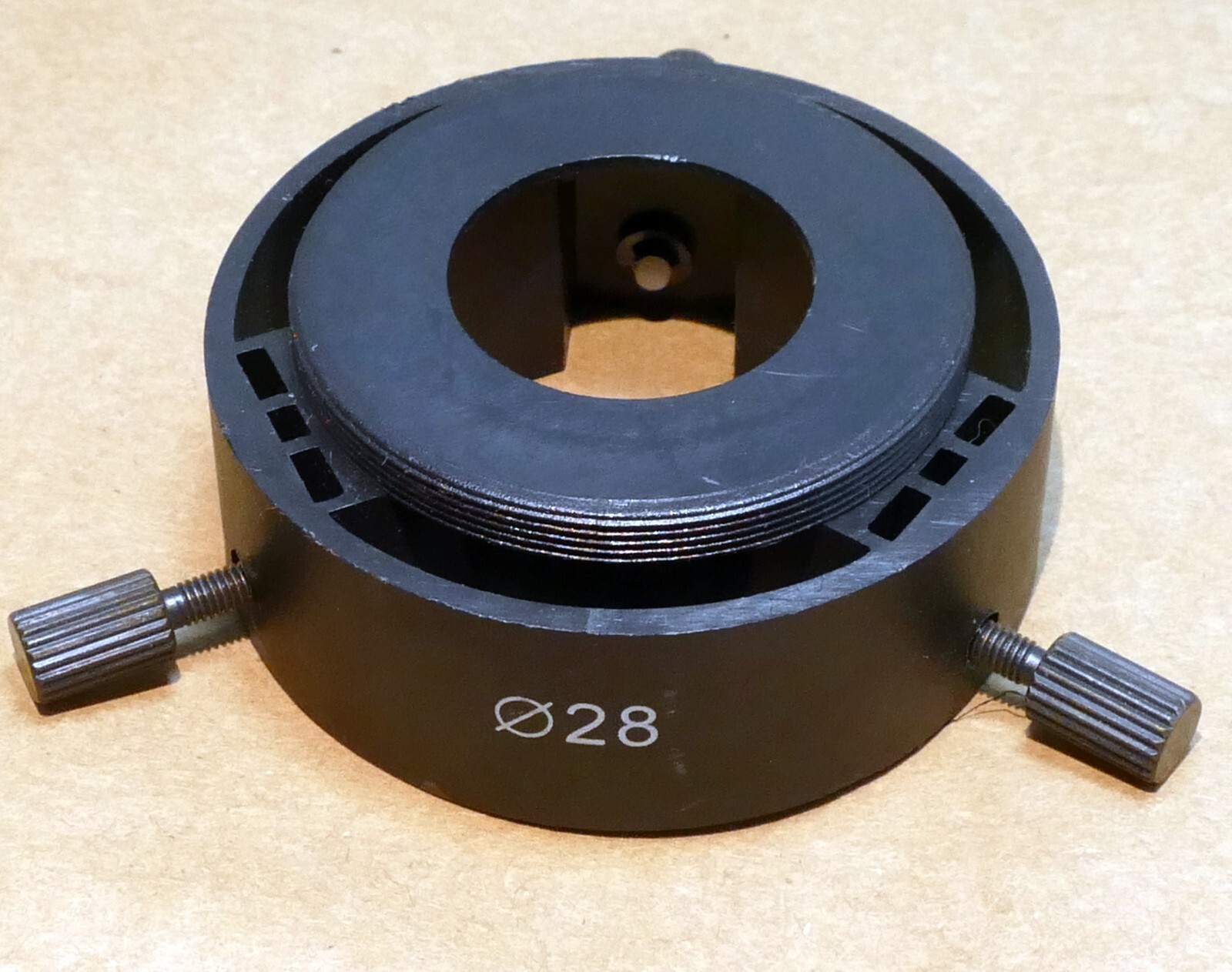 28mm Eyepiece Coupler adaptor for Microscopes camera or eyepiece