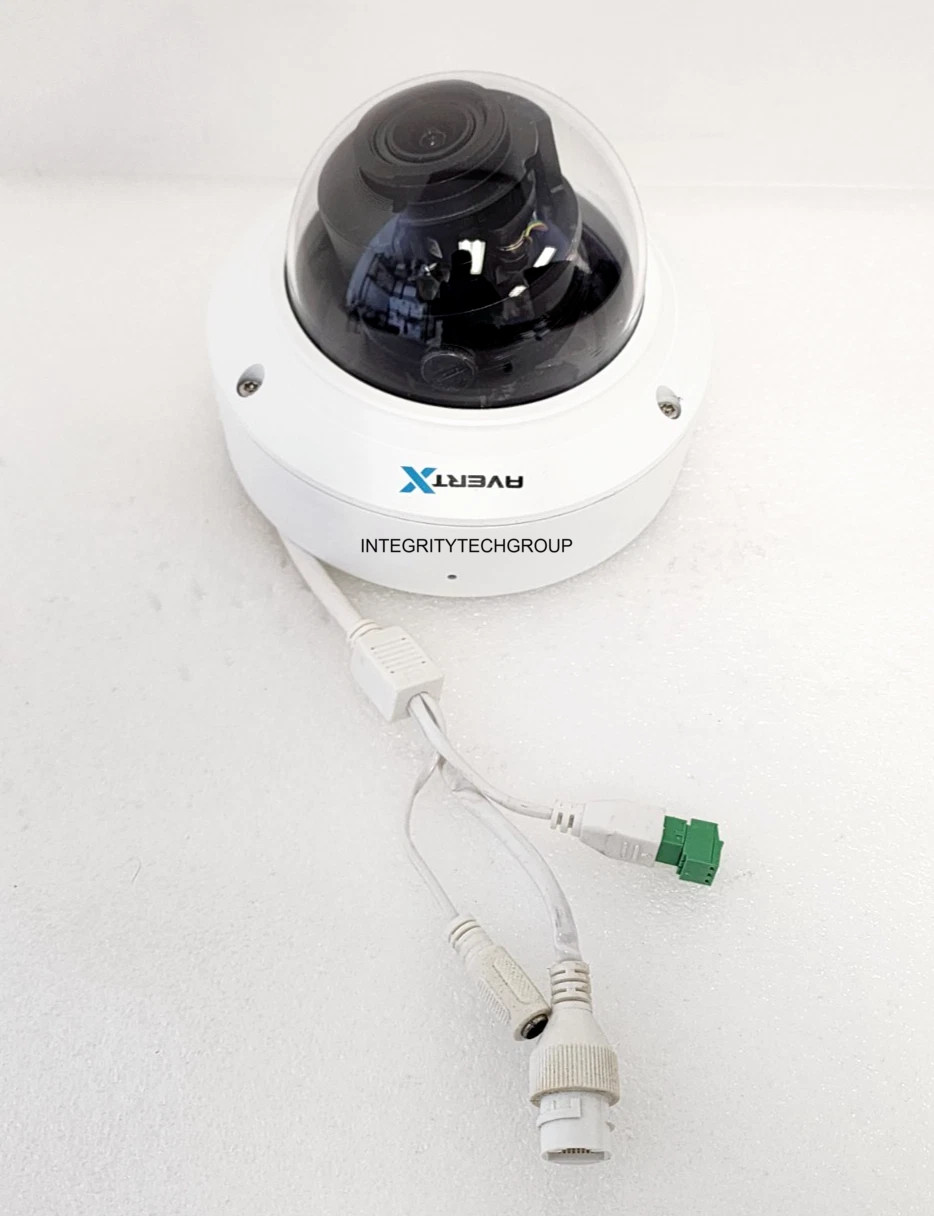 Avertx HD848 4K IR Autofocus Zoom Indoor/Outdoor IP Dome Camera White, Open Box