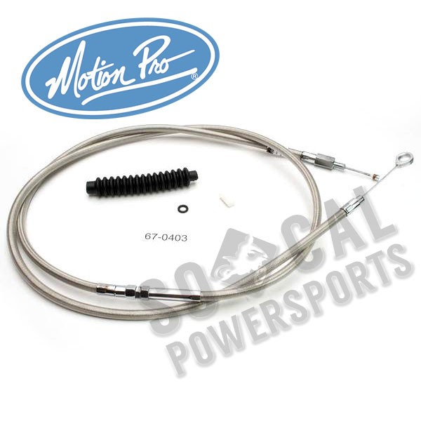 Motion Pro Armor Coat Stainless Steel Longitudinally Wound Clutch Cable-67-0403