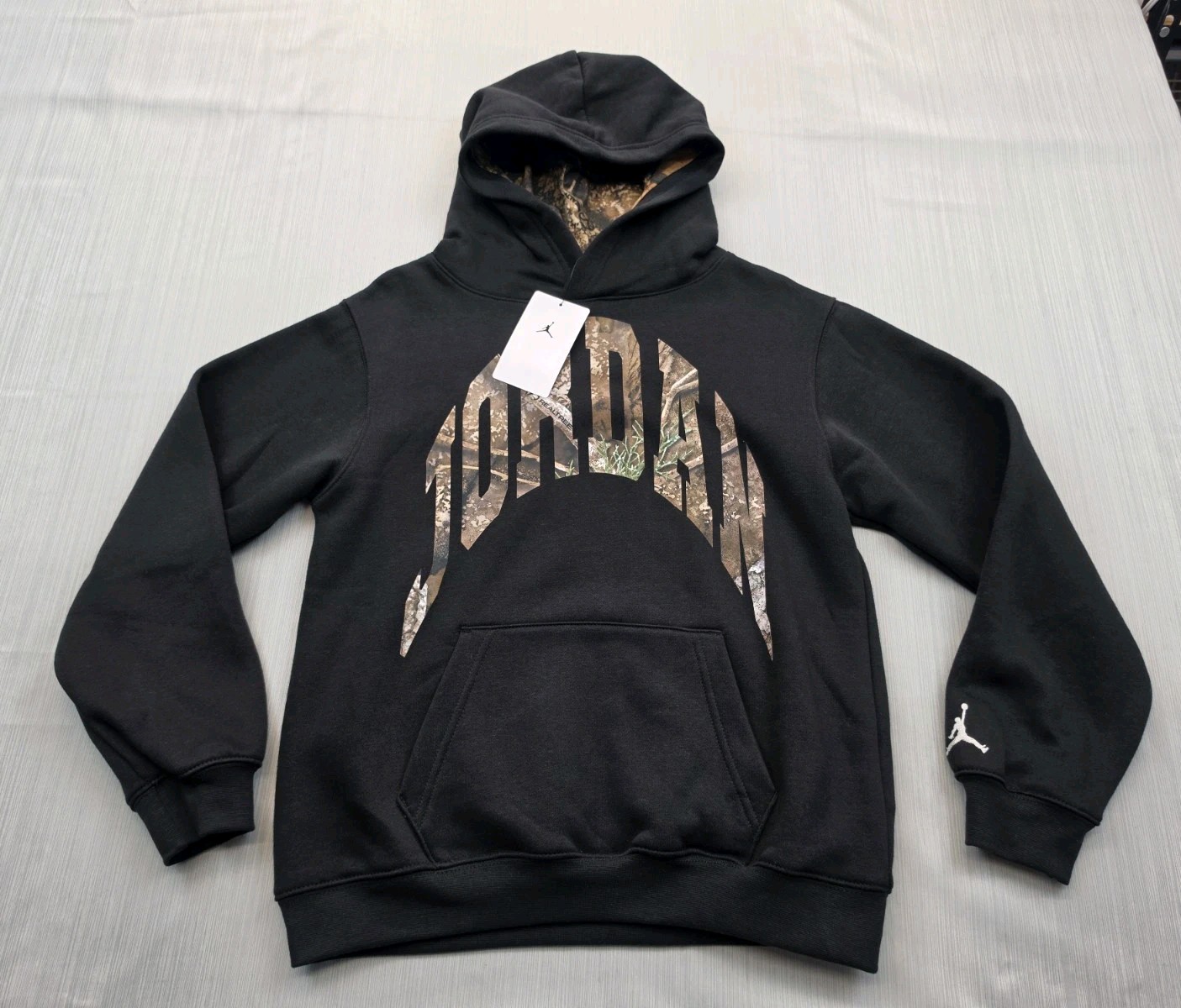 Nike Air Jordan x Realtree Camo Boys Hoodie Youth Size Large 12-13 yrs New