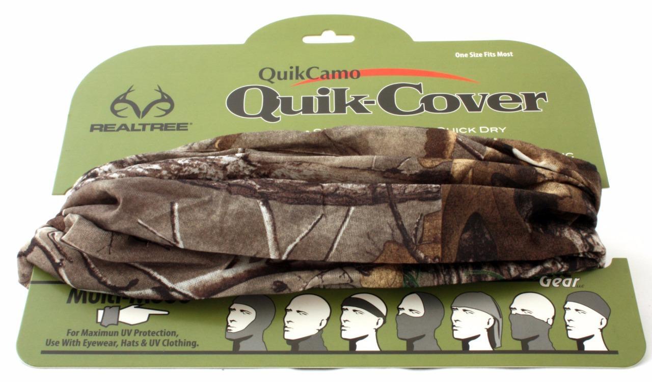 Real Tree Xtra Quik Camo Quik Cover Convertible Face Mask Balaclava Beanie
