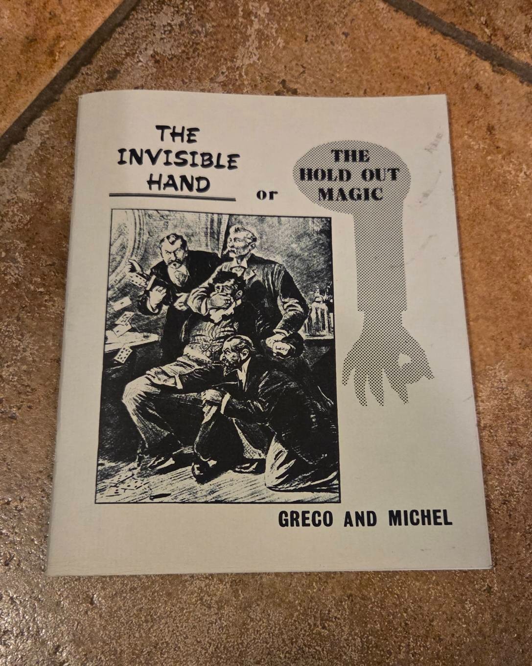 Invisible Hand Greco & Michel Book and Gimmicks Magic Mentalism Tricks