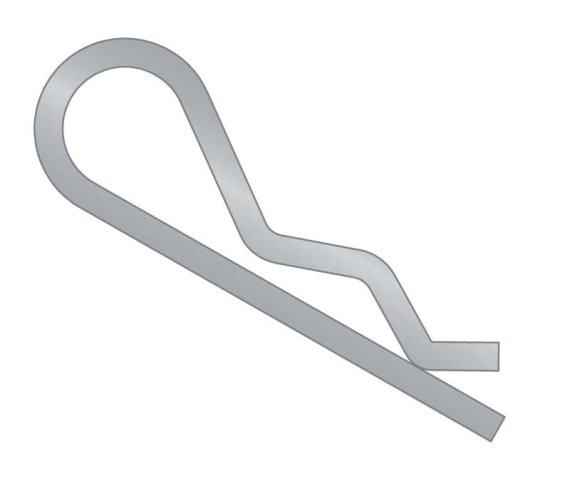 Bridge Hitch Hair Pin Clip .08 x 1-9/16 316 Stainless Steel (100 Pieces)
