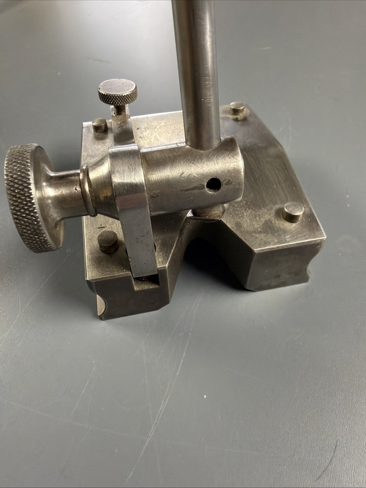 Starrett Surface Gage W 18 Inch Spindle Post Machinist Tool Maker - Great Shape.