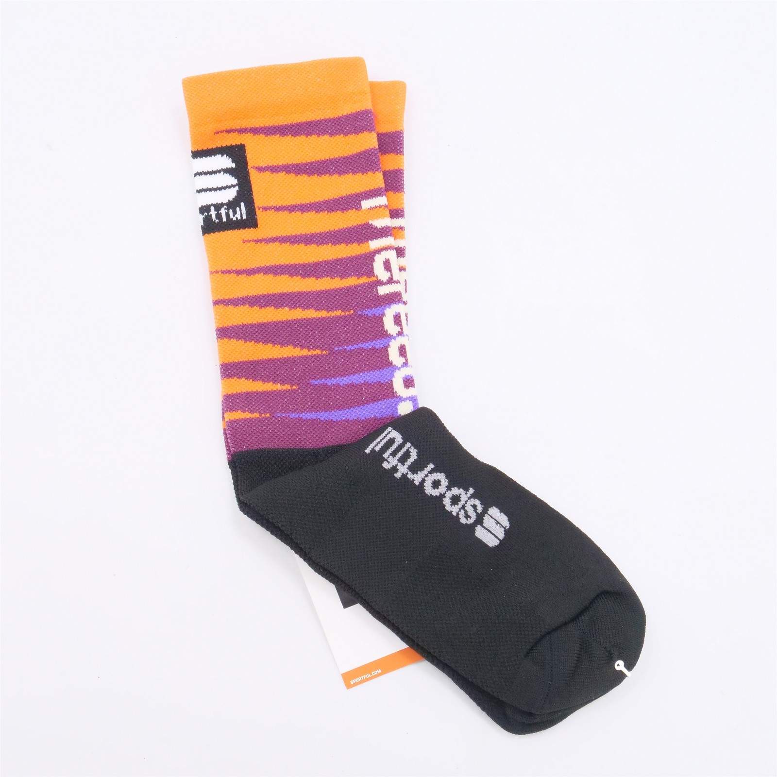 Sportful Socks Unisex XL 44-46 18cm Team Stetina Orange Bike Cycling
