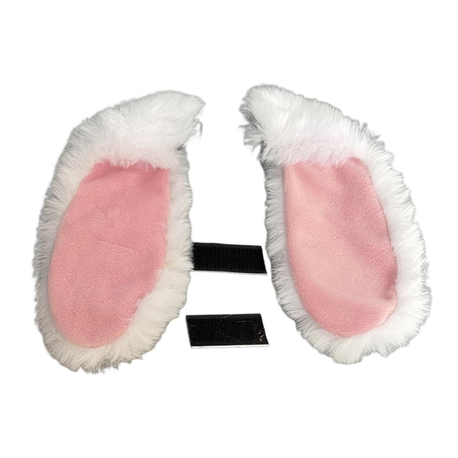 Helmet Decoration Bunny Ears Cycling Accessories Unique Winter Gift Rabbit Ears