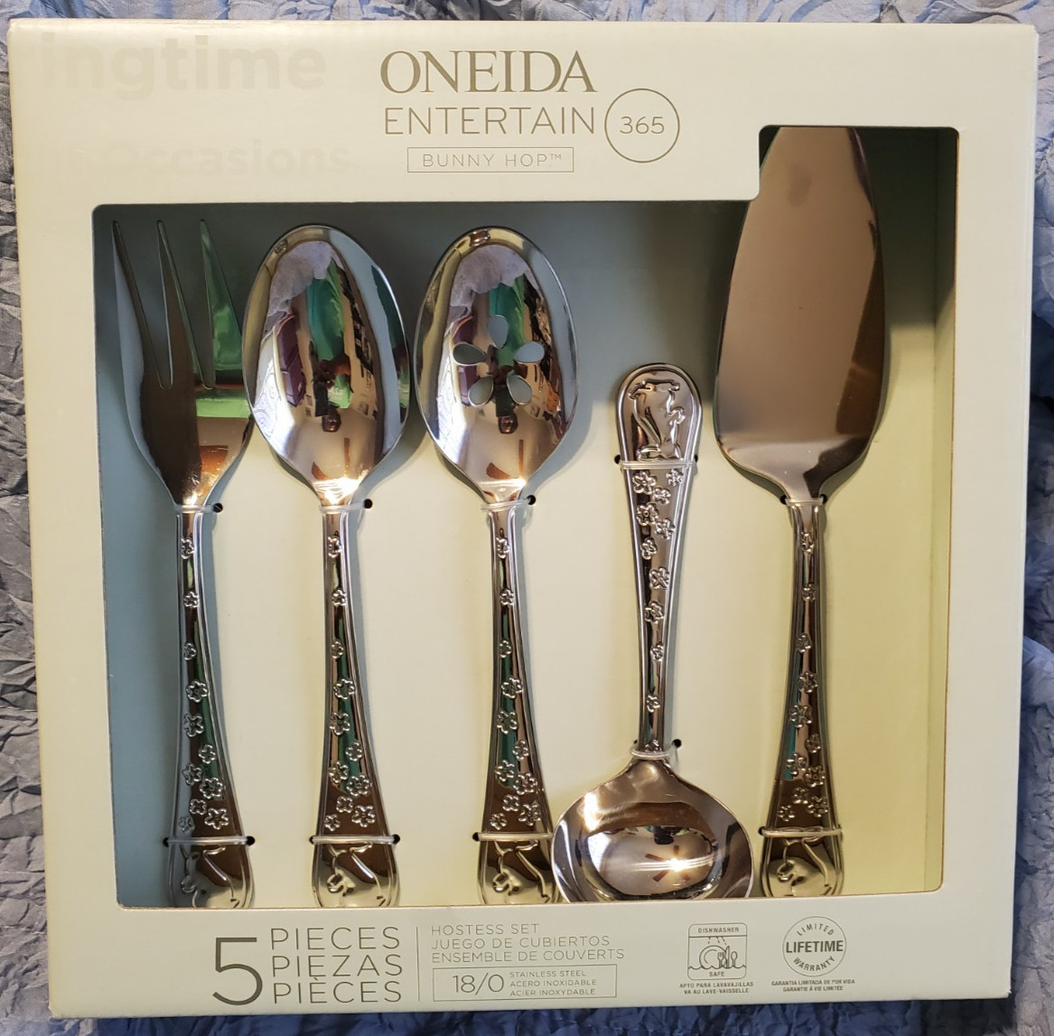 Oneida Bunny Hop 5-Piece Hostess Set