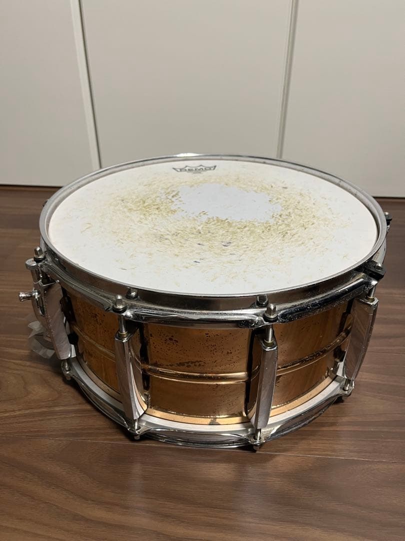 Pearl SensiTone Elite Bronze Snare Drum Custom Alloy Used