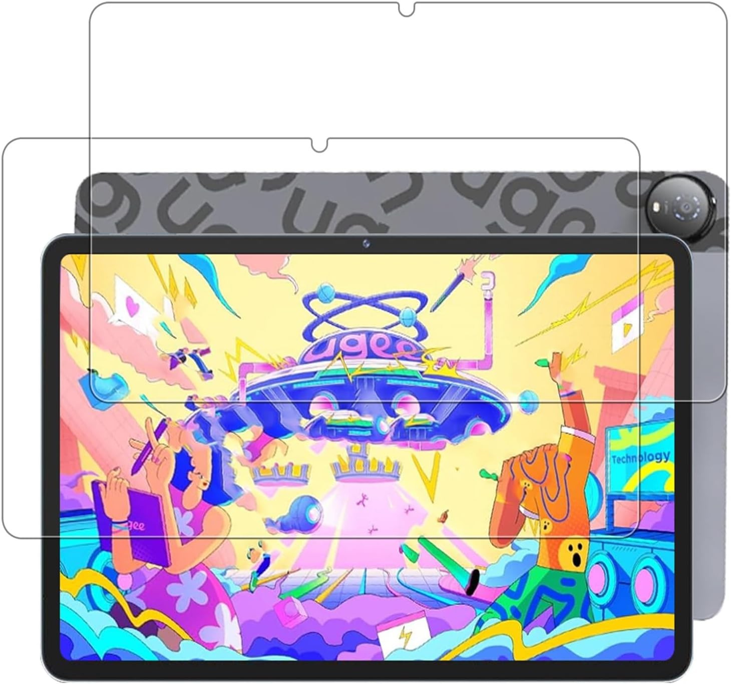 Tempered Glass Screen Protector for UGEE UT2 Pad Android 14 Drawing Tablet 10.36