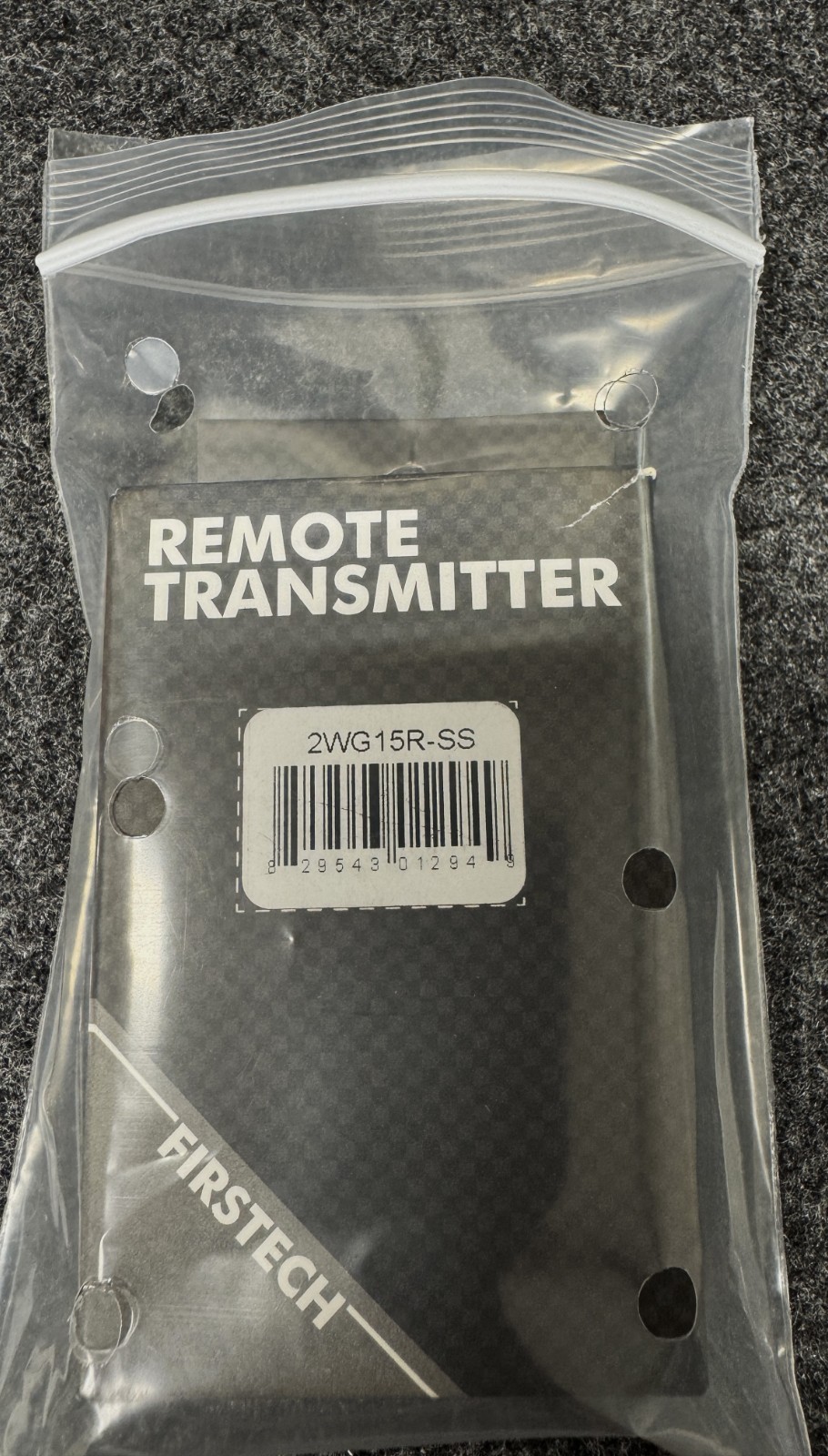FIRSTECH 2WG15R-SS REPLACEMENT REMOTE CONTROL/DIGITAL SPREAD SPECTRUM (DSST)/NEW