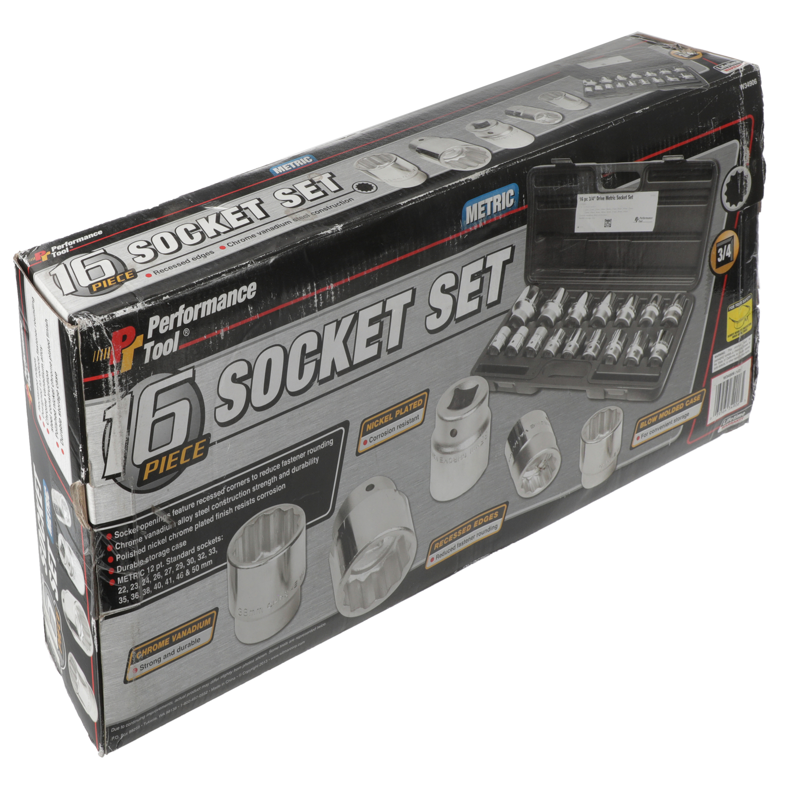 16 Piece Socket Set