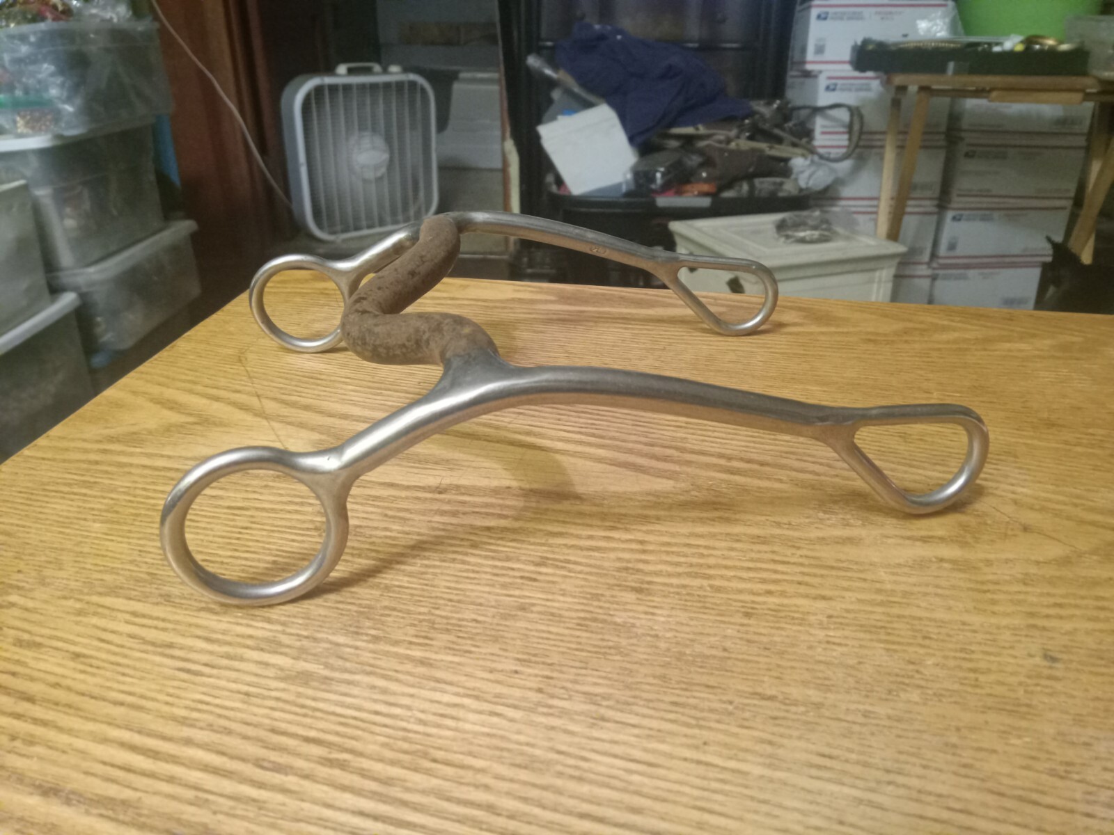 REINSMAN #640  Junior Cutter Western Horse Bit ~ 4 3/4 in Mouth c port