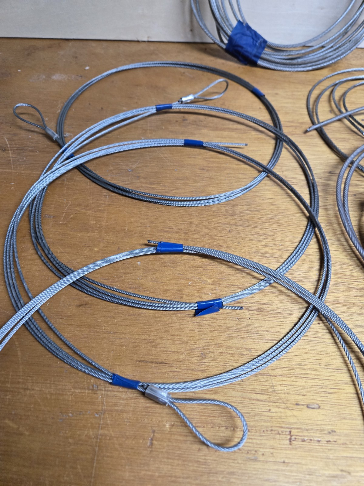 Lot Of Garage Door Cables - Various Lengths
