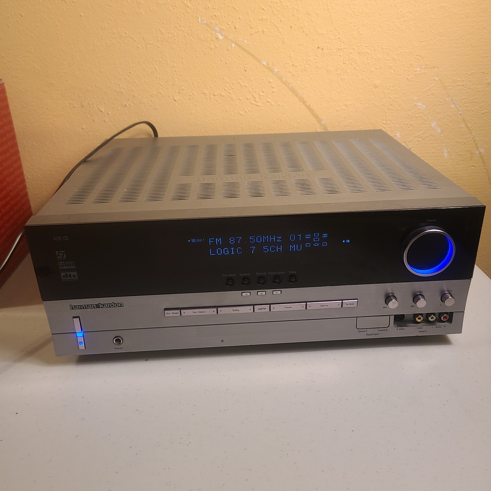 Harman Kardon Receiver AVR 130 Works Perfect, No Remote