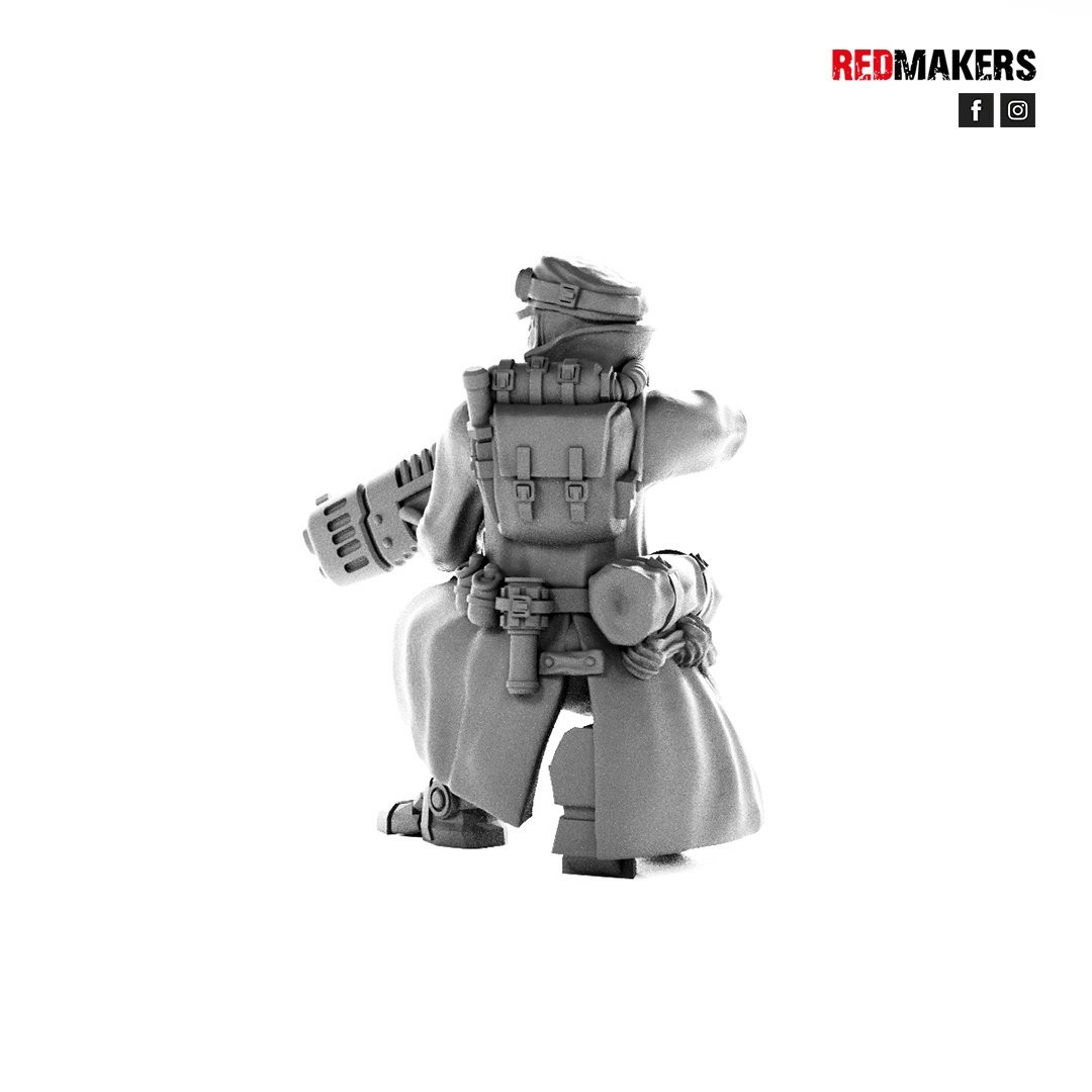 DEATH DIVISION ENGINEERS PLASMA GUN SET (8U)