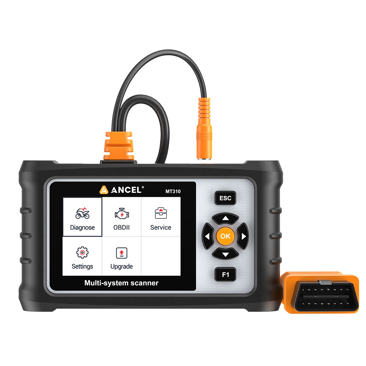 Motorcycle Scanner Full System Diagnosis Read Clear Fault Codes Service Reset