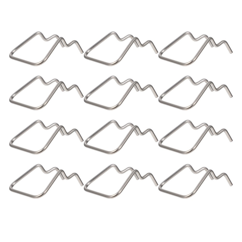 12Pcs Tool Display Shelf Rack Hook Exhibition Display Hook for Hardwares Tool
