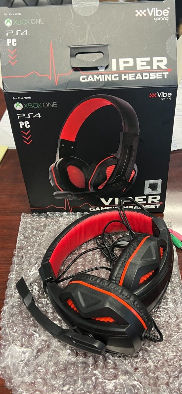 NEW in Box Viper Gaming Headset by Vibe Games XBOX & PS4