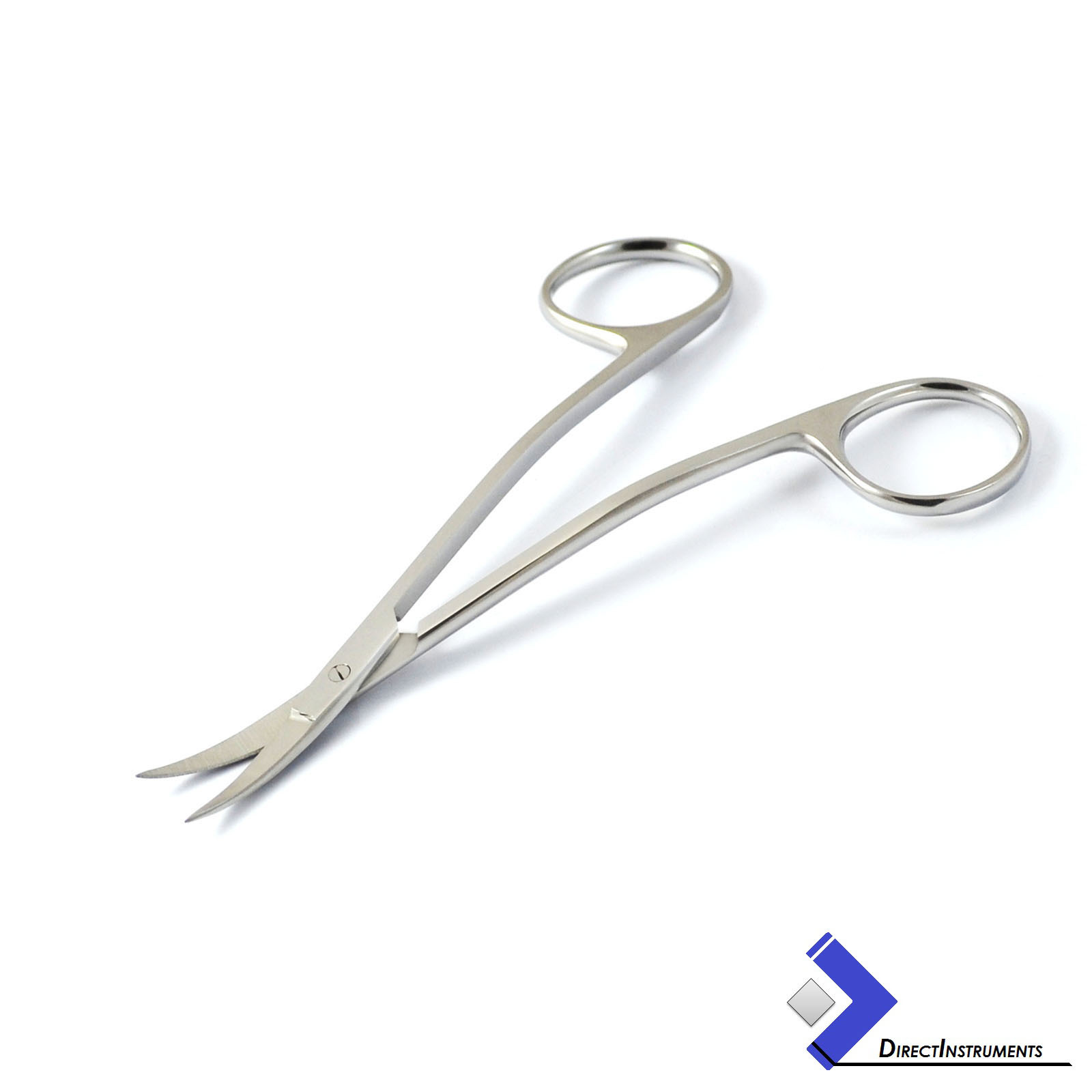 Dental Surgical La Grange Curved Lab Suture Insert Scissor Tissue Trimming Shear