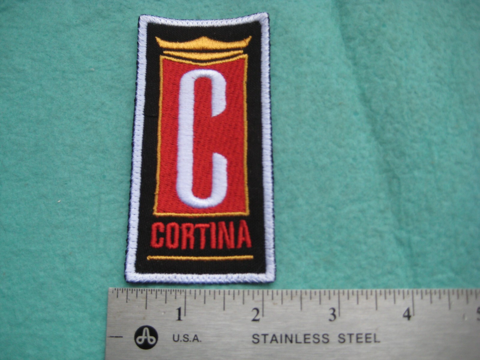 Ford Cortina Racing Parts Equipment Uniform Dealer Shoulder  Patch