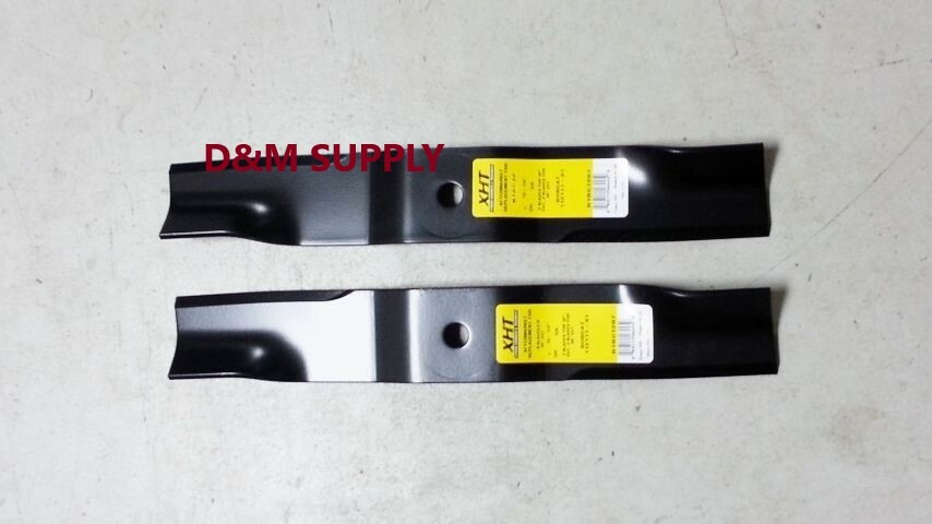 Set of 2 mower blades to fit Wheel Horse Toro 38" ZTR 616 620 14-7799 79-3060