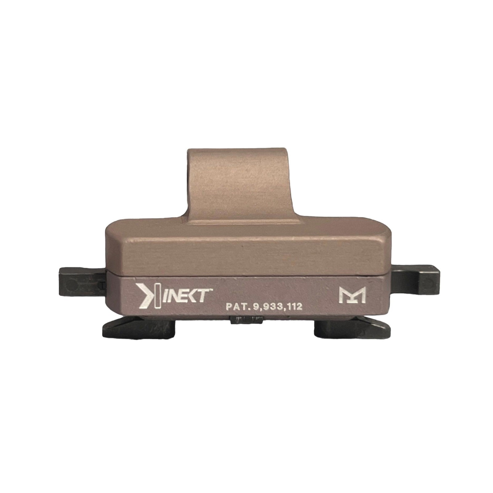 Kinetic Development Group Kinect Surefire Pro Mount, FDE, KIN5-140-C07 Rings