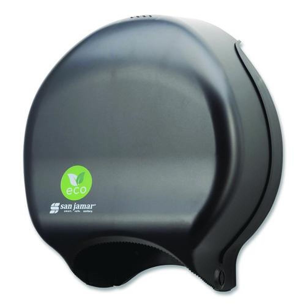 San Jamar R2000REBK Ecological Green Tissue Dispenser - Black New