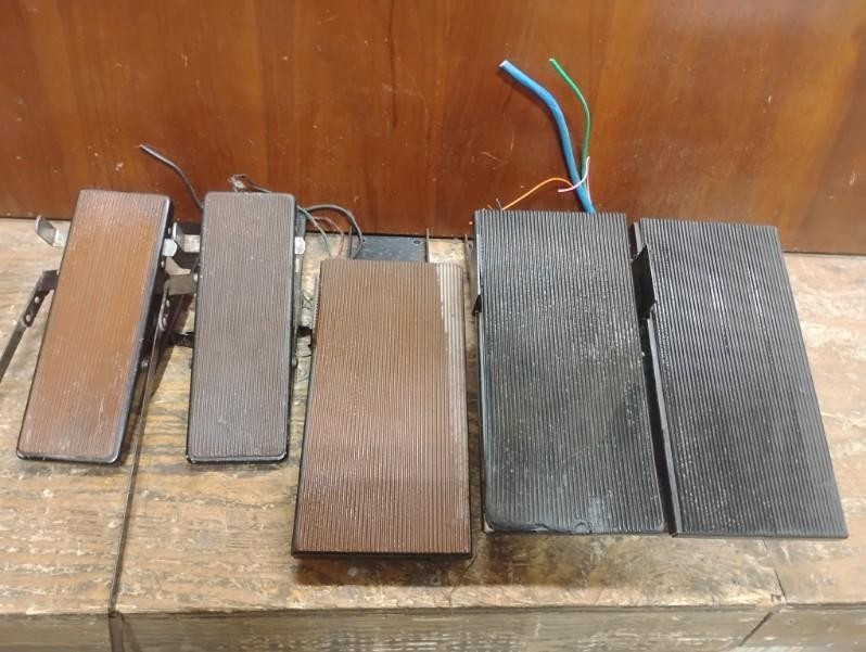 Vintage Lot of (5) Organ Volume Expression Pedals MAKE OFFER!