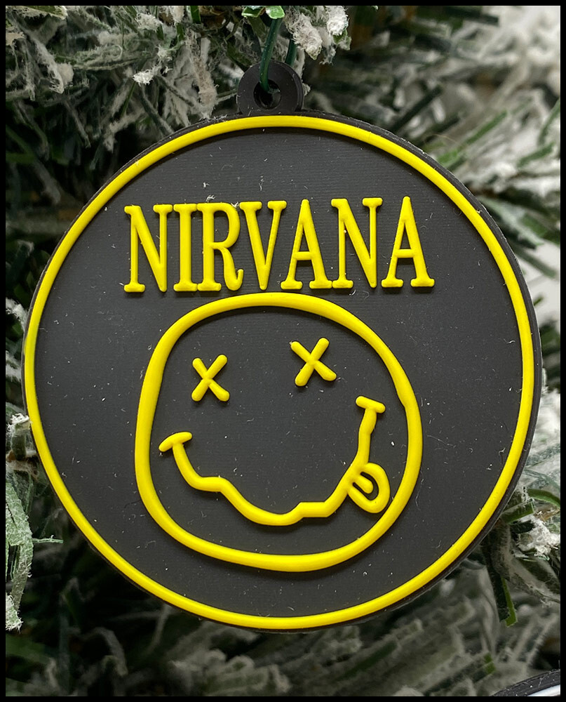 The Rolling Stones Christmas Ornament 9 Piece Set Featuring Nirvana