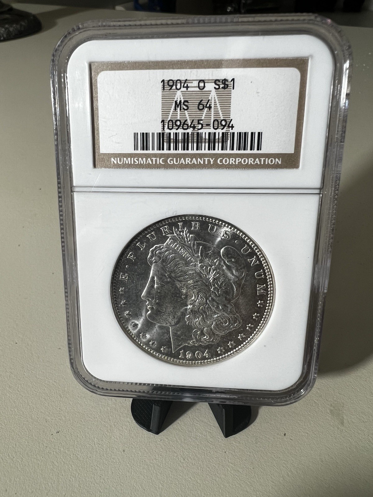 1904-O Morgan Dollar - MS-64 NGC