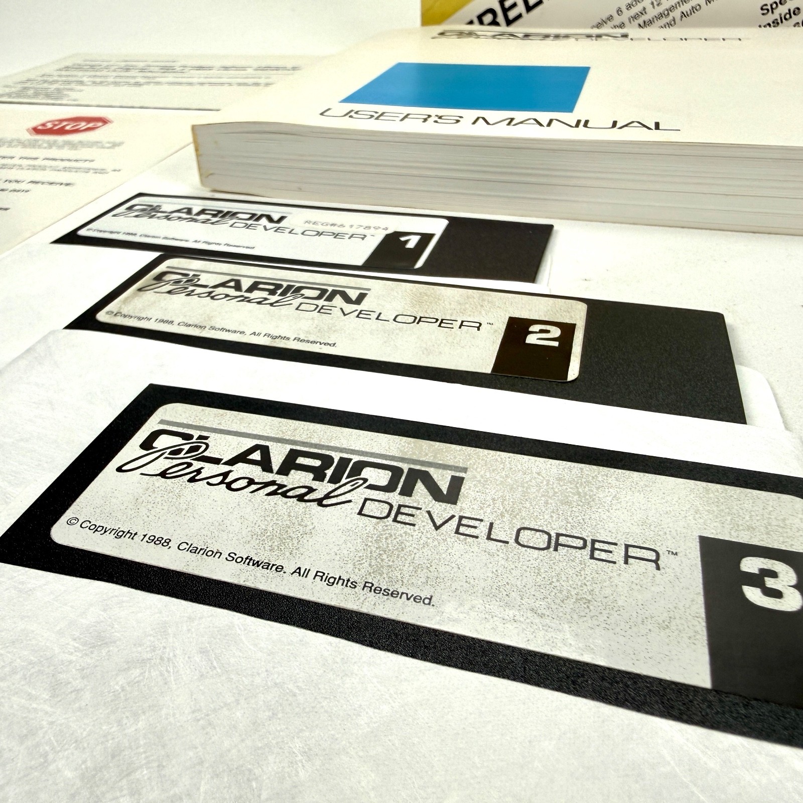 Clarion Software Personal Developer Programs Without Programming Vintage