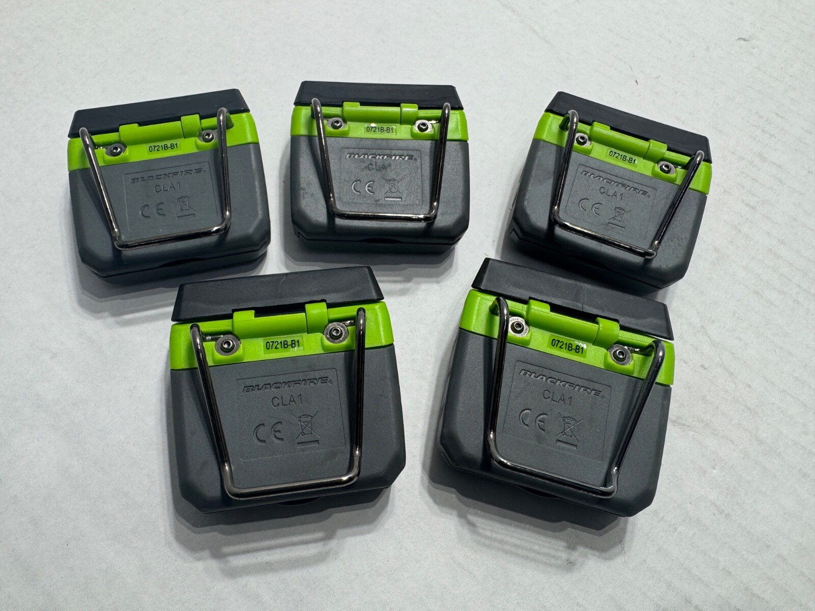 [5-PACK] KLEIN TOOLS BLACKFIRE [CLA1] HEADLAMP MINI LED CAP CLIP-ON LIGHT