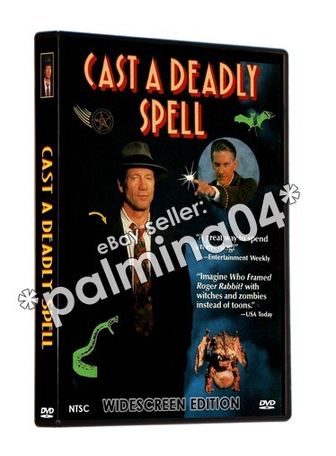 CAST A DEADLY SPELL (1991) DVD MOD Fred Ward Julianne Moore REG 1 NTSC RARE!