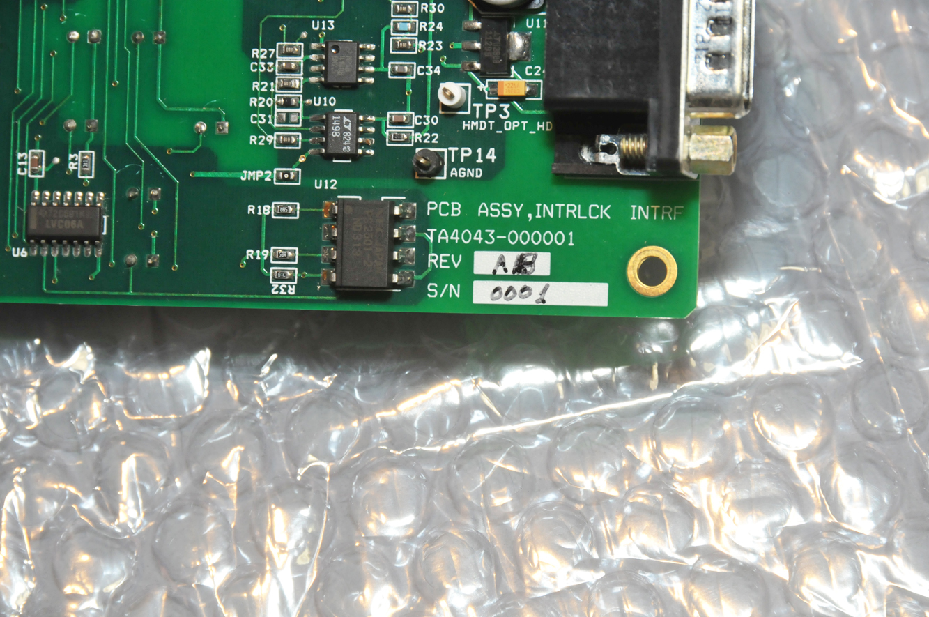 Timbre / TEL Tokyo Electron TA4043-000001 Interlock Interface PCB Assembly