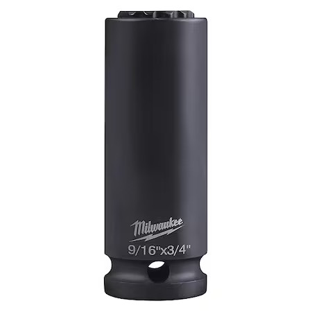 Milwaukee Tool 49-66-5121 Shockwave Lineman's 12 Point 9/16 In. And 3/4 In.