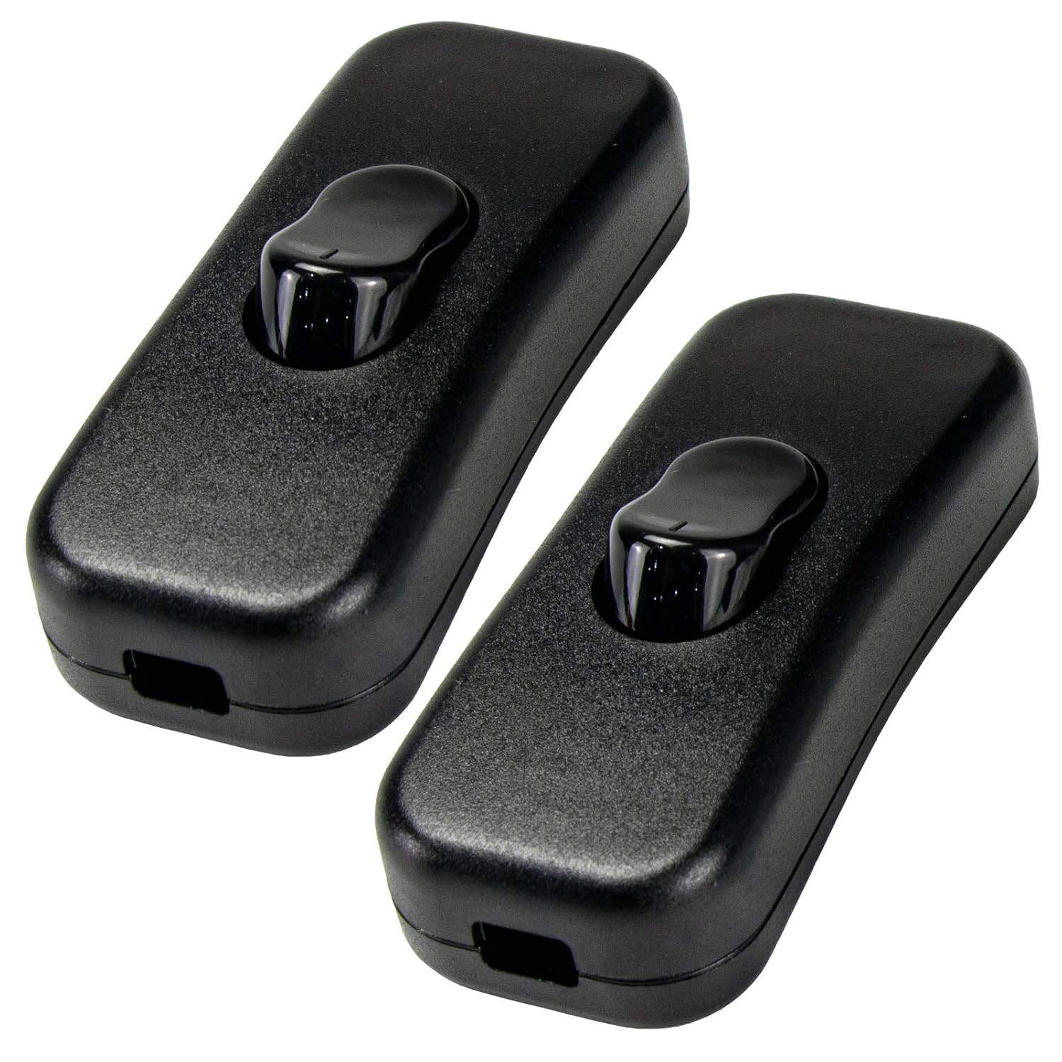 2Pack Inline Cord Switch, On/Off Lamp Control Appliance Switch for Bedroom Table