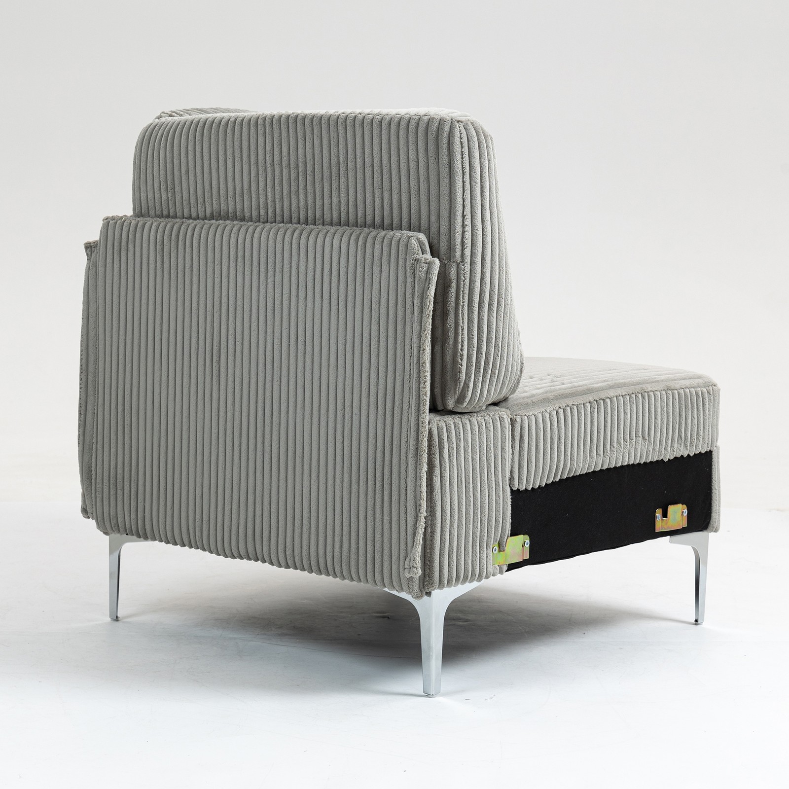 Modular Sectional Sofa Corner Seat,Middle Seat Module Couch,Gray