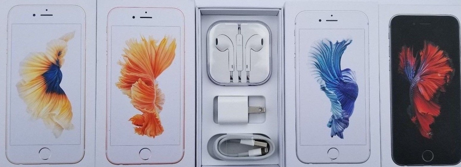 Apple iPhone 6s / 6s Plus Original Retail Box with All OEM Accessories Included