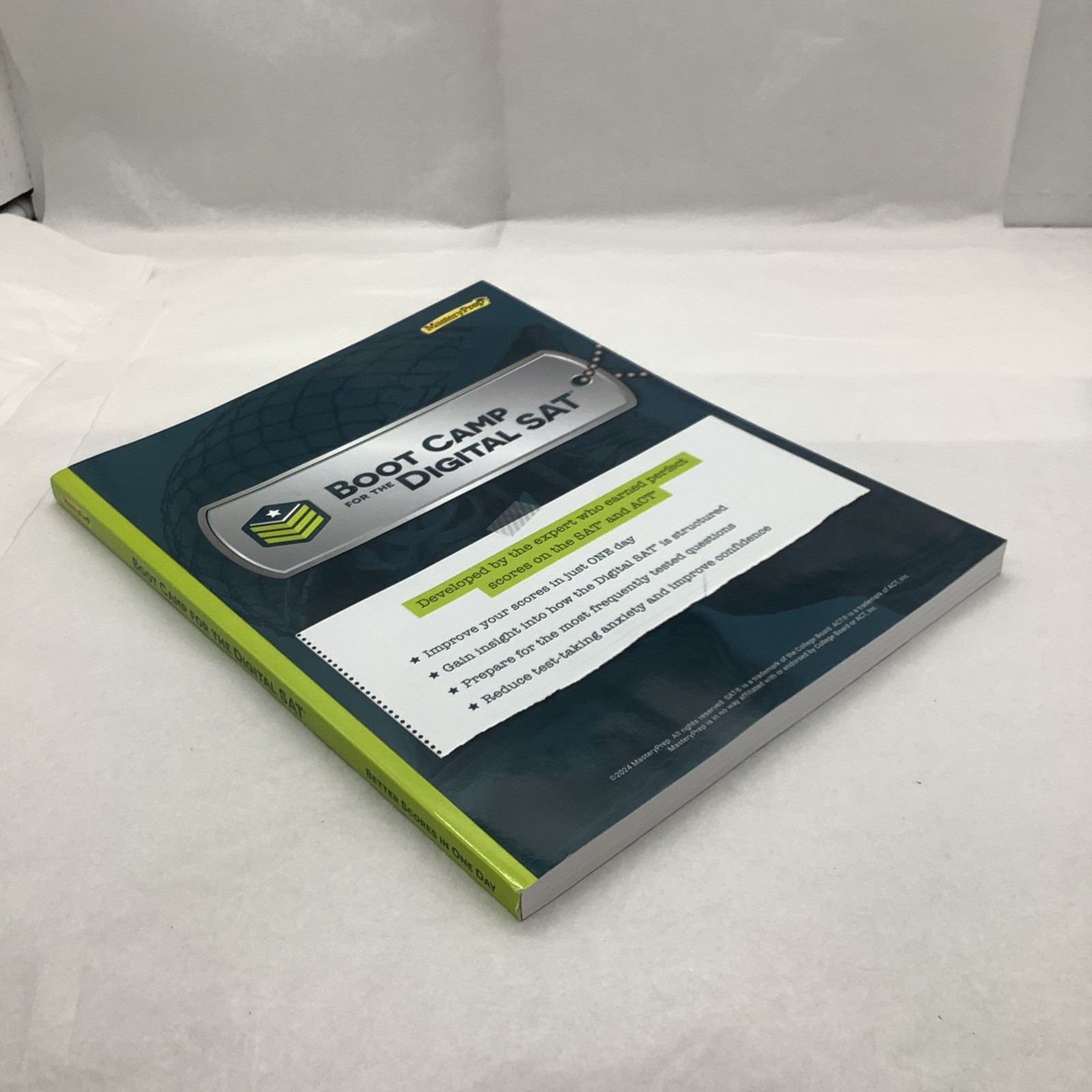 Boot Camp for the Digital SAT by Mastery Prep (2024) Like NEW Condition
