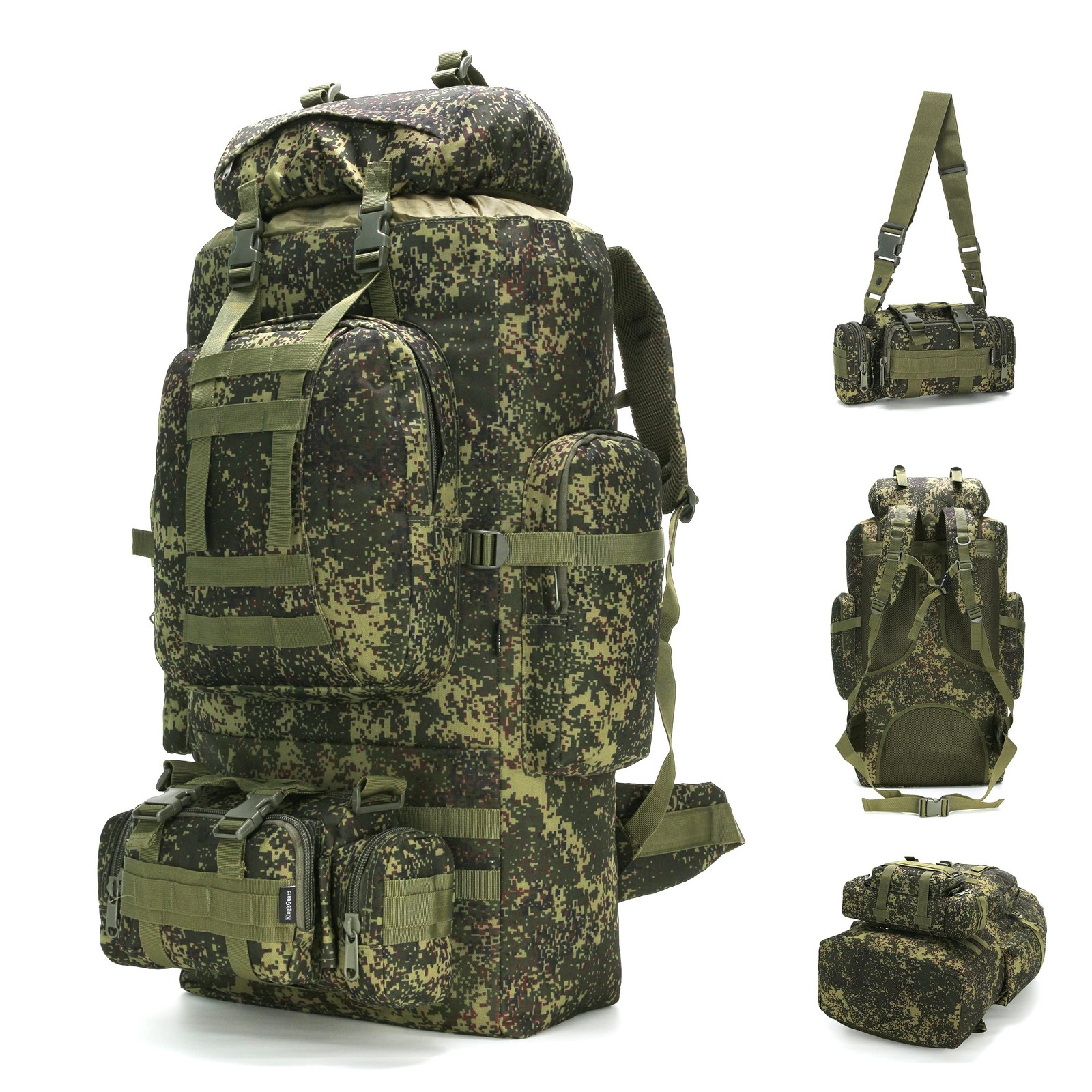 100L Camping Hiking Backpack Molle Rucksack Military Camping Backpacking Daypack