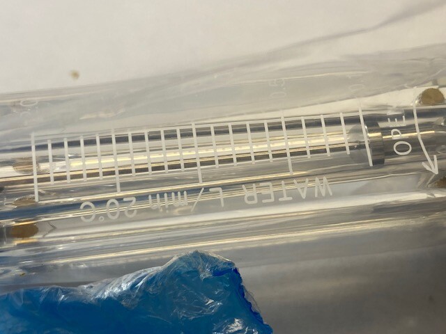DISCO FLOW METER P/N LHEH-910056-11, NOS