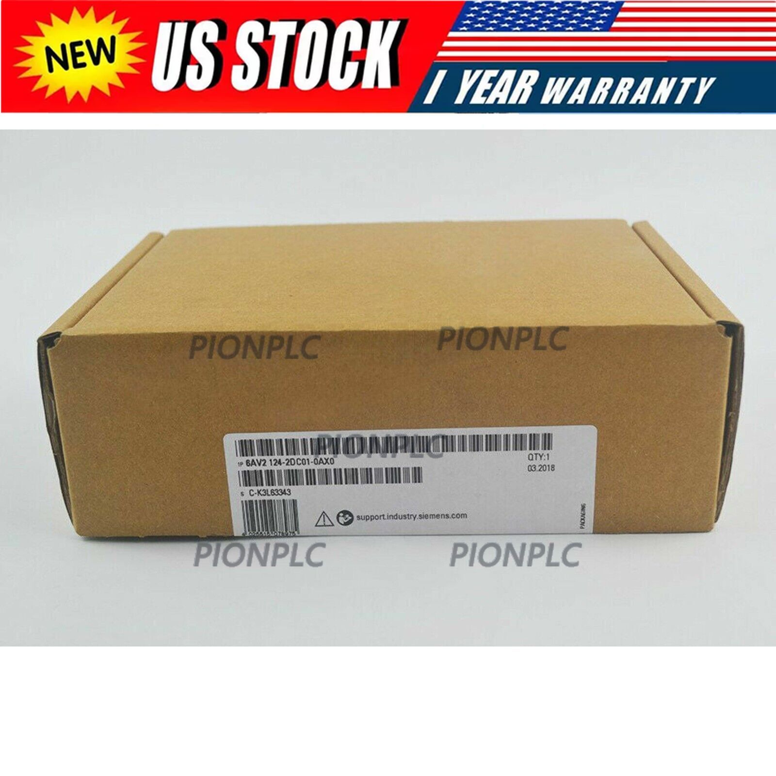 New Siemens 6AV2124-2DC01-0AX0 SIMATIC KTP400 Comfort Panel 6AV2 124-2DC01-0AX0