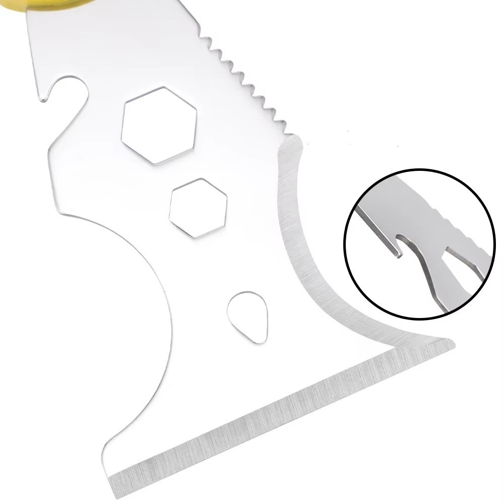 12-In-1 Paint Scraper Tool,Multi-Use Tough Scraper,Paint Scrapers for Wood,Putty