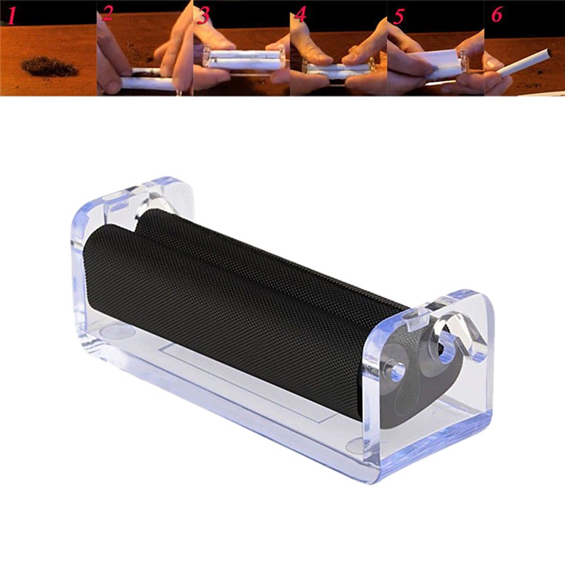 70mm Easy Manual Cigarette Tobacco Smoking Roller Maker Rolling Machine ClHM