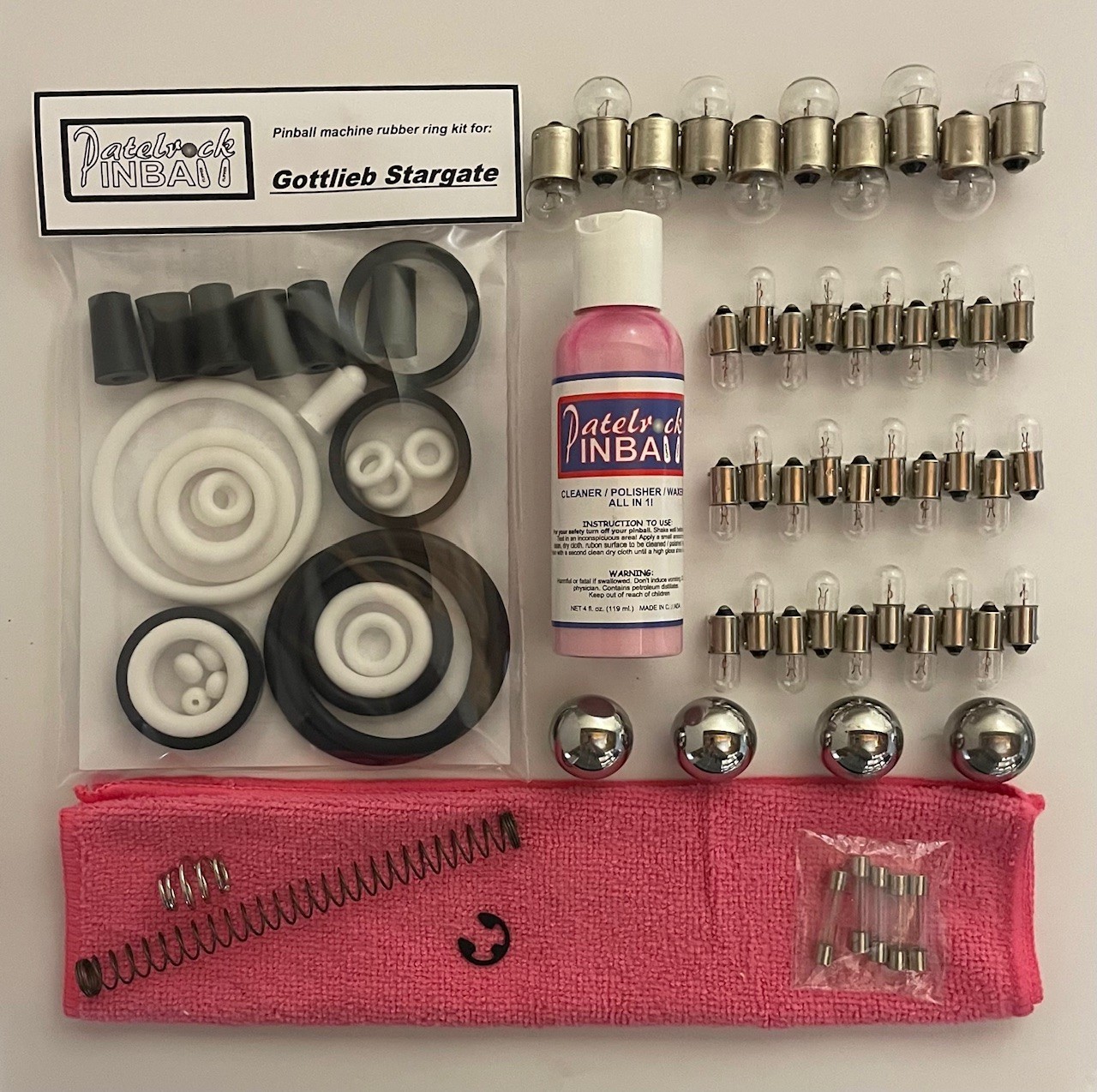 1995 Gottlieb / Premier Stargate Pinball Machine Maintenance Tune Up Kit