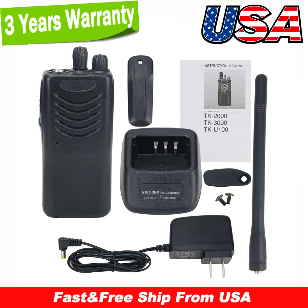 #US TK-2000 5W 5KM VHF Radio Walkie Talkie 136-174MHz 16CH Handheld Transceiver