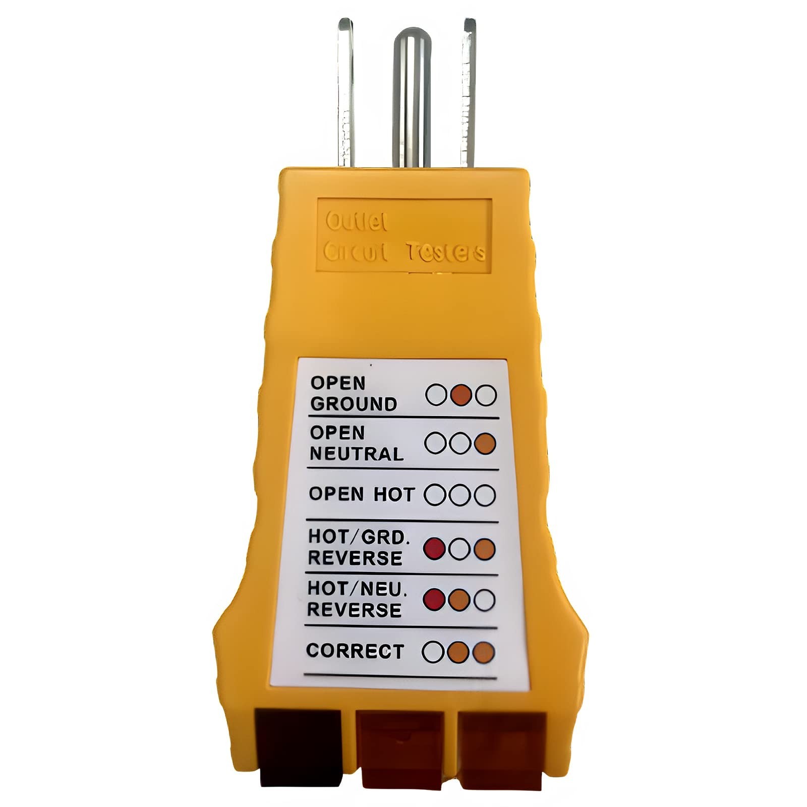 Outlet Tester, Socket Tester for Standard North American AC Electrical Outlet...