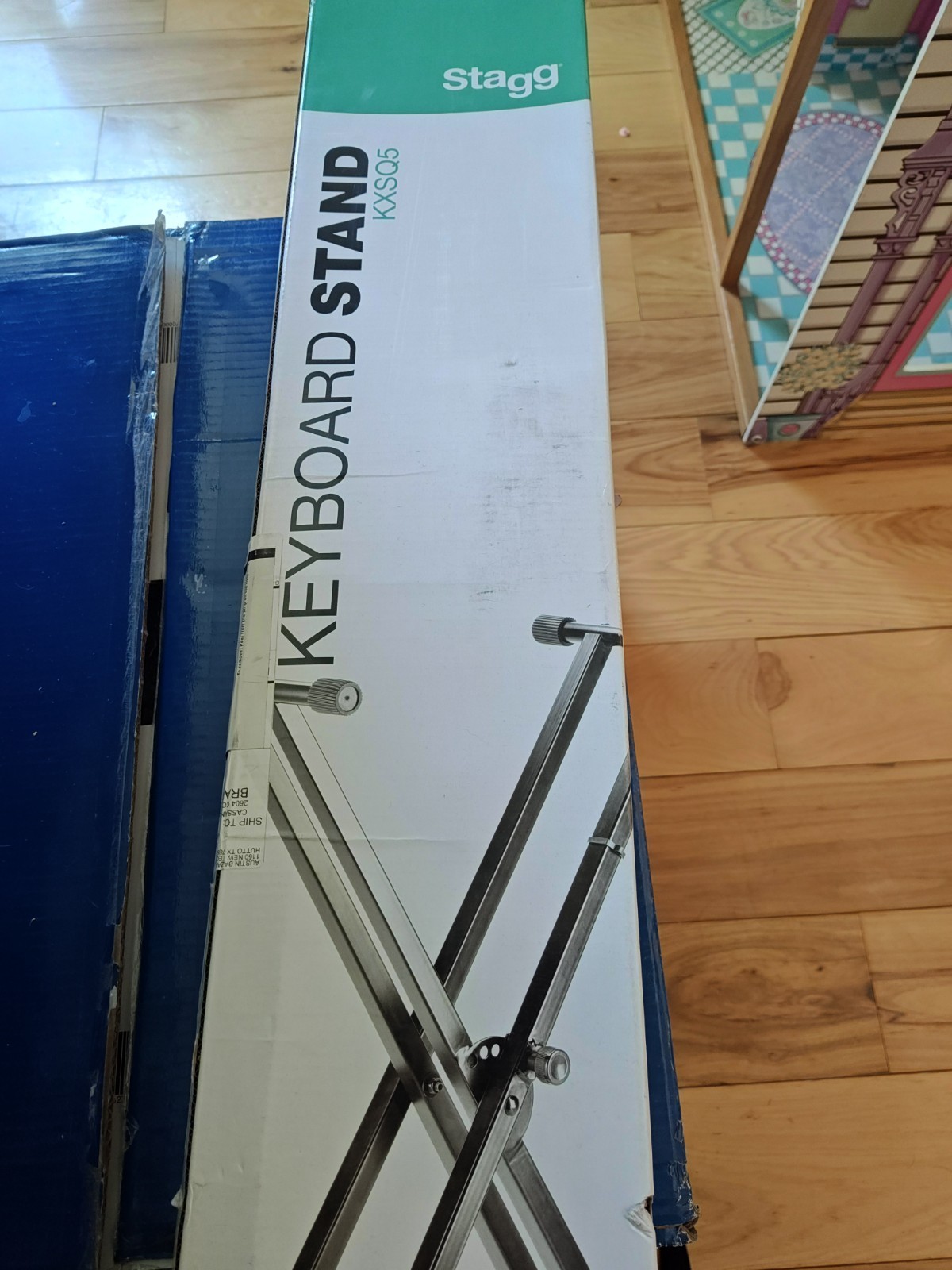 Stagg Keyboard Stand Single Braced X Style